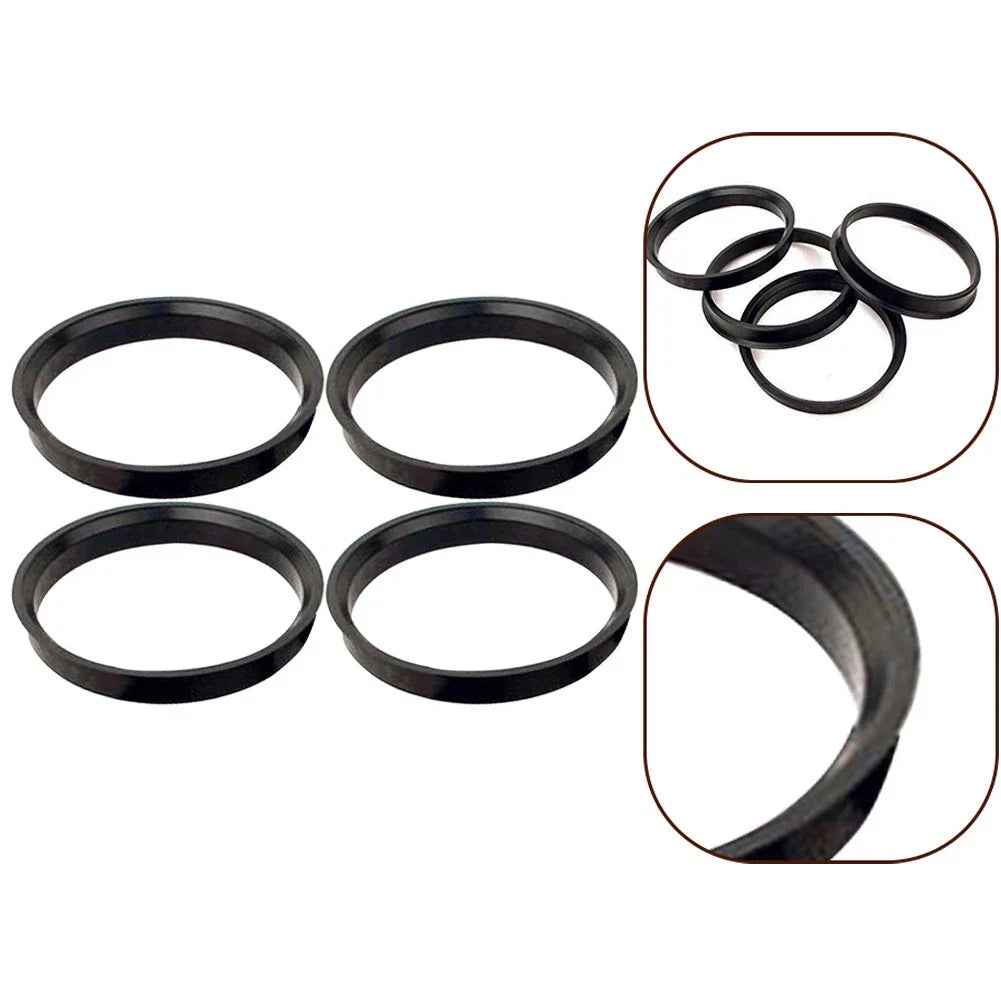 Hub Centering Rings 74 1mm x 72 6mm Set of 4