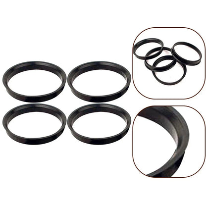 Hub Centering Rings 74 1mm x 72 6mm Set of 4