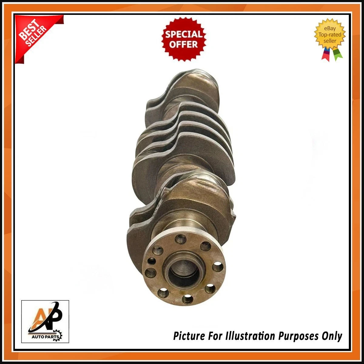 Crankshaft Replacement with Bearings for BMW X4 F26 XDrive 30d 35d (2015–2017)