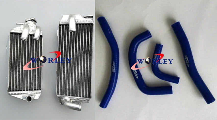 Aluminum Radiator & Silicone Hose for Honda CRF450R CRF450 (2017-2018)