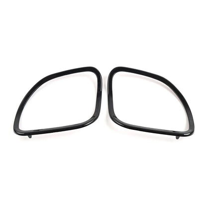 Glossy Black Front Speaker Trim Covers for Harley Road Glide FLTRX FLTRXS (15-23)