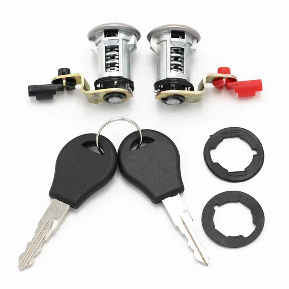 Door Lock Cylinder Set with 2 Keys for Nissan Pickup (1984-1998)