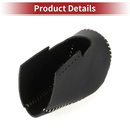 Car Gear Shift Knob Cover for Honda HR-V 2023-2024 Black Beige Faux Leather