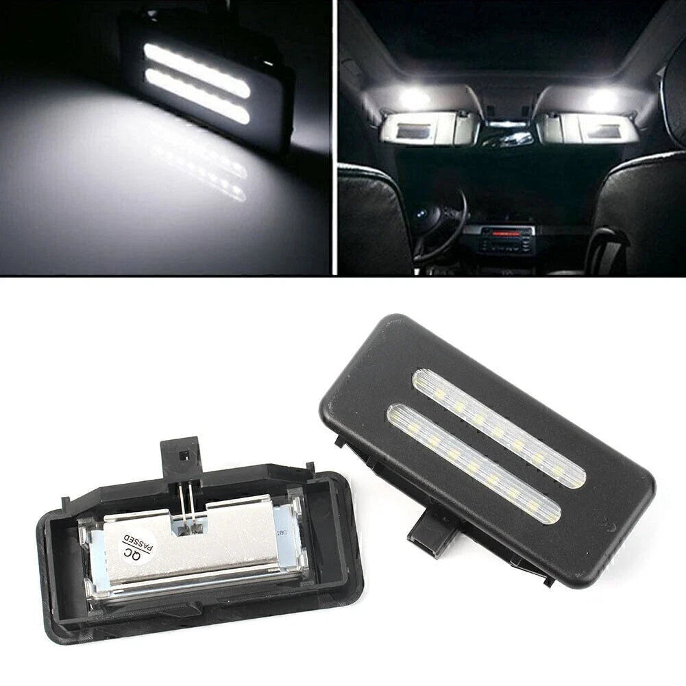 LED Vanity Mirror Light for BMW E60 E61 E90 E91 E92 E84 F25 X1 X3 X5 (2007-2013)