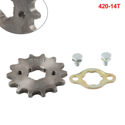 20mm 14T Front Sprocket for ATV Pit Bike 110cc 125cc 140cc