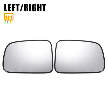 White Heated Mirror Glass for Honda CR-V (2007-2016) - Left & Right Pair