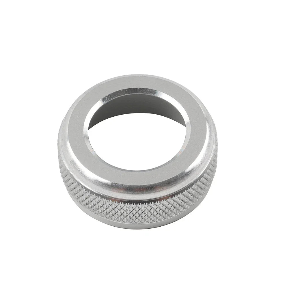 Silver Console Volume Button Switch Ring for Lexus NX250 350h 450h (2022-2024)