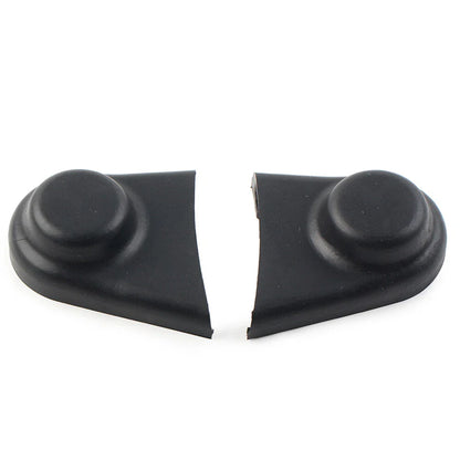 Black Rubber Waterproof Screw Nut Bolt Covers for Harley Touring Motorcycle