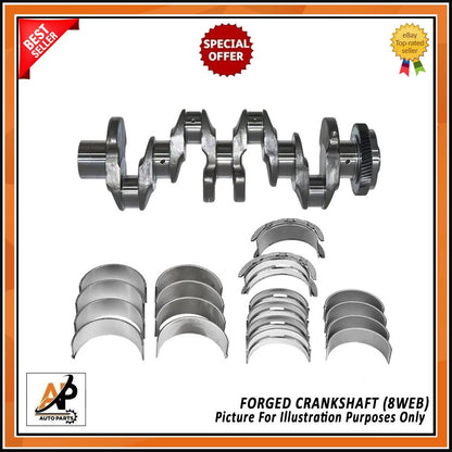 Crankshaft Bearings Set Replacement for Mercedes Benz A B GLK Class (2011–2018)