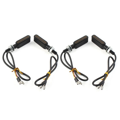 LED Mini Turn Signal Amber Light for Cafe Racer Bobber