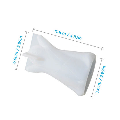Ghost Mold Silicone Lighted Base for Halloween DIY Resin Epoxy Casting