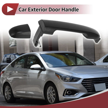 Car Door Handles Grip for Hyundai Sonata 2005-2010 (2 x Black)