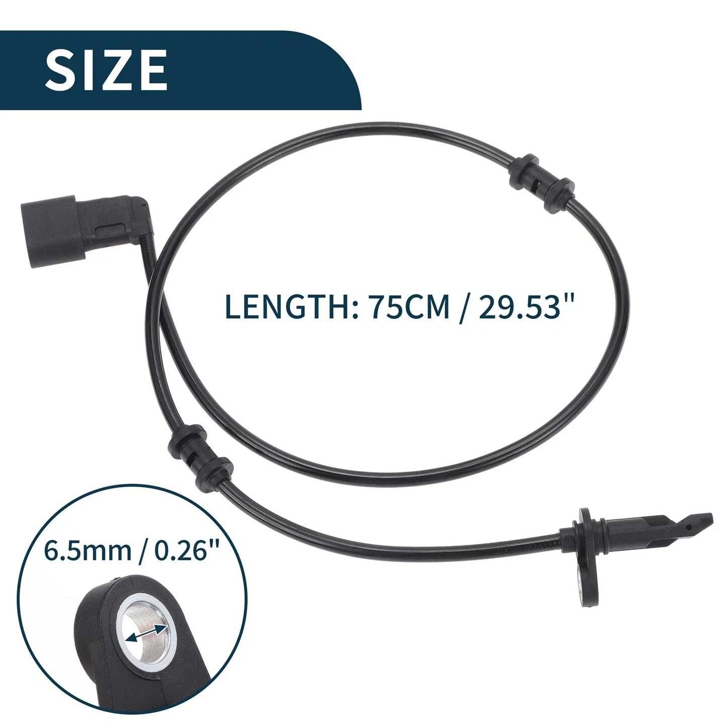 Rear Right ABS Wheel Speed Sensor for Mercedes-Benz GLC300 (2016-2022)