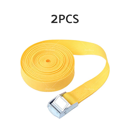 2M Metal Buckle Cam Tie Down Straps for Cargo Ratchet Lashing
