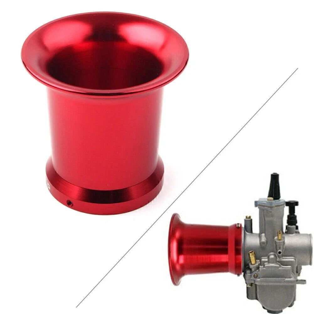 50mm Carburetor Air Filter Cup Red for PWK 21-30mm, PE 28-32mm