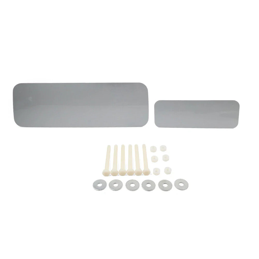 Silver Rear Tire Wheel Cover Plate for Land Rover Defender 90 110 130 (2020-2024)