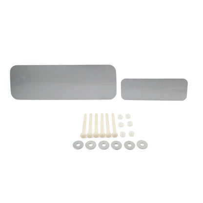 Silver Rear Tire Wheel Cover Plate for Land Rover Defender 90 110 130 (2020-2024)
