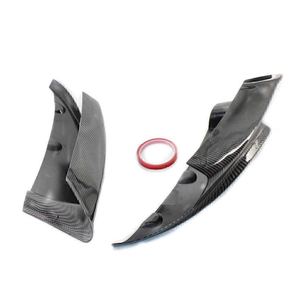 Carbon Fiber ABS Front Bumper Splitters for BMW E92 M3 (2008-2013)