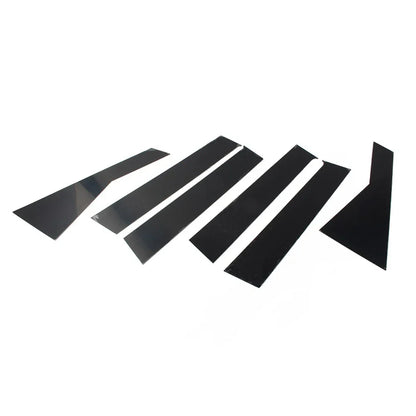 6 x Car Door Window Pillar Post Trims for Dodge Journey (2009-2020)