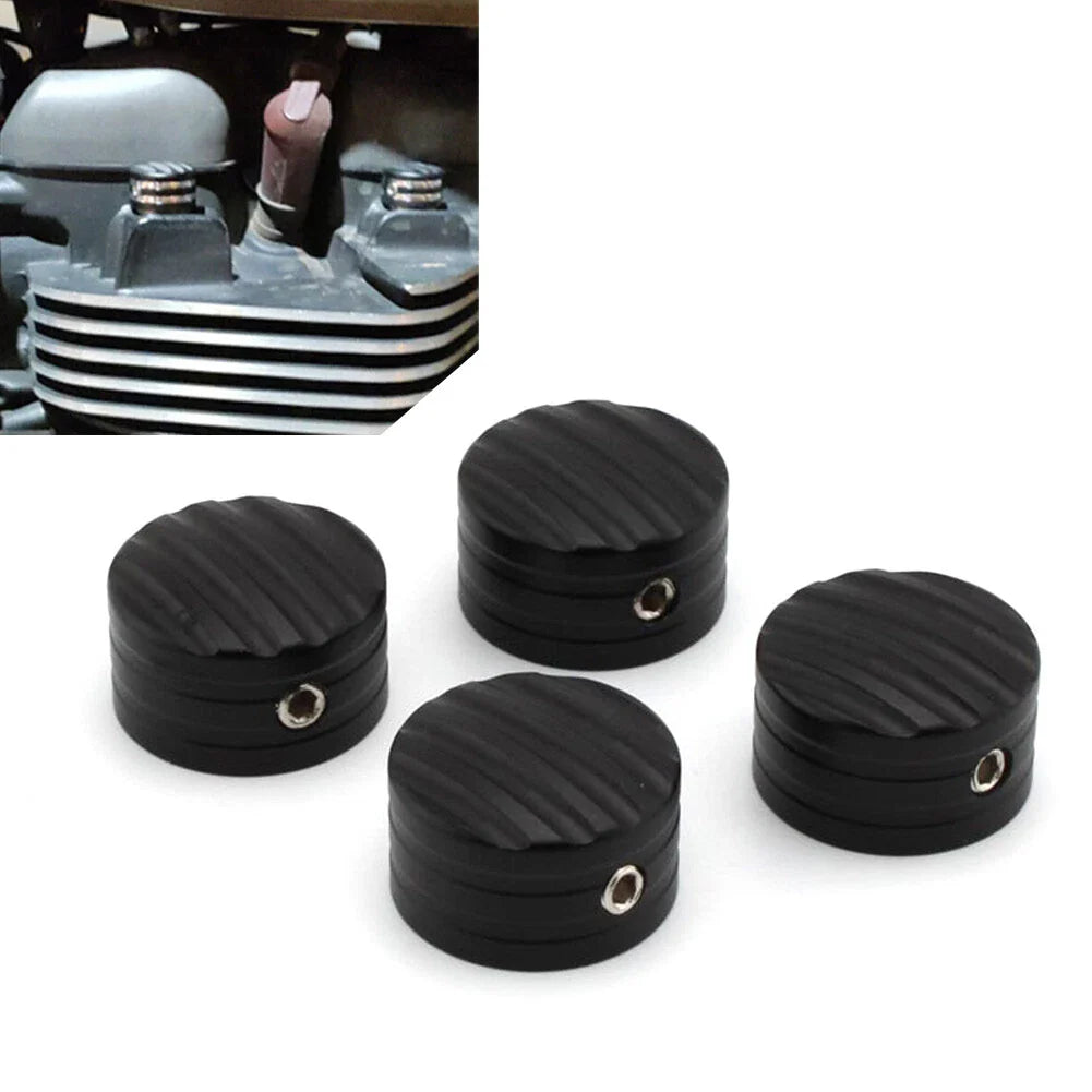 CNC Aluminum Head Bolt Cover Cap for T120 Thruxton Scrambler Street Cup (2016-2023)