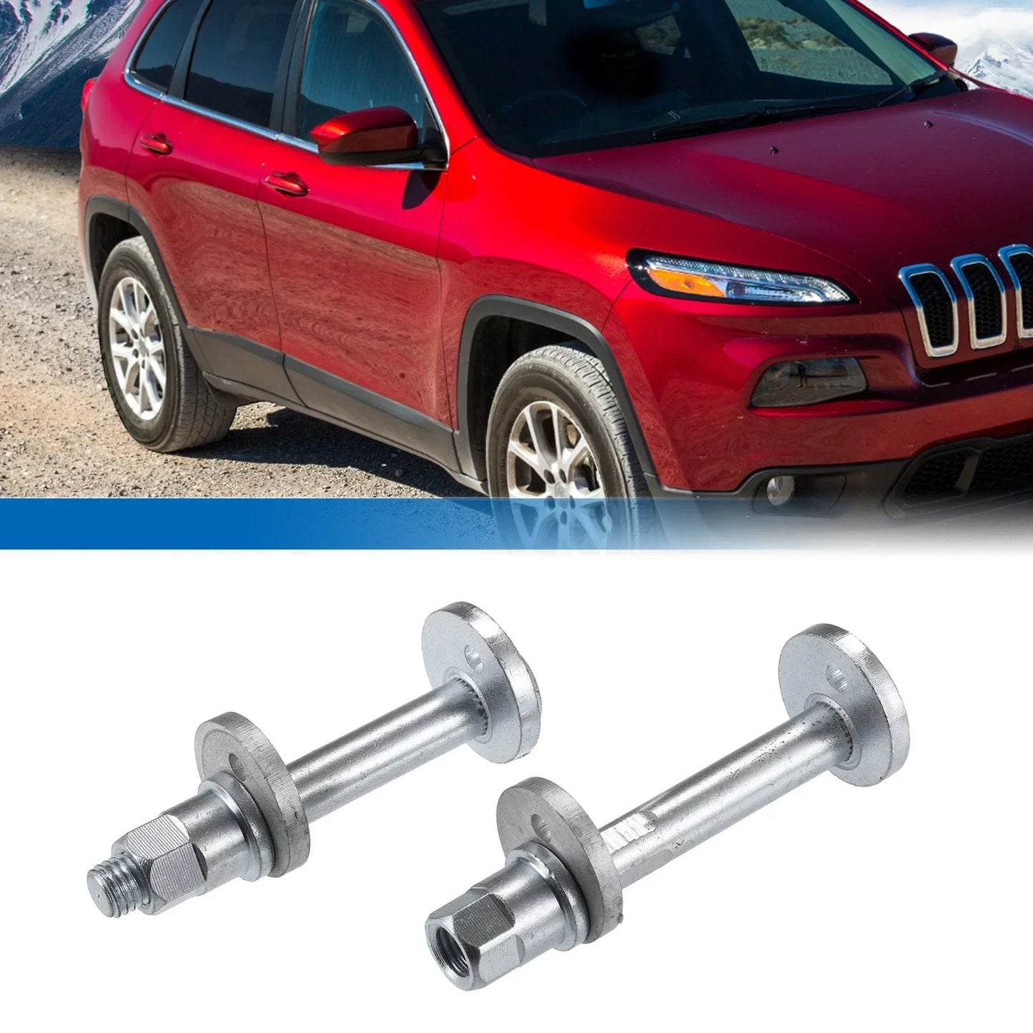 2 x Rear Toe Link Alignment Bolts for Dodge Durango (2011-2023)