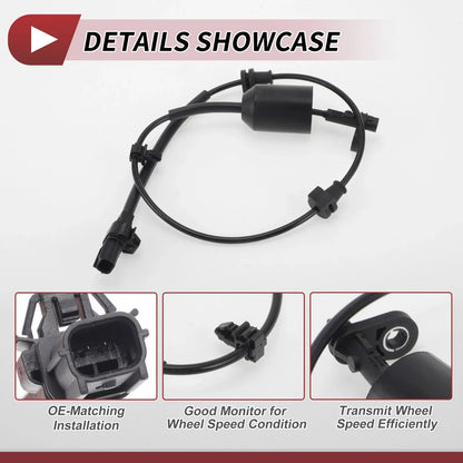 ABS Wheel Speed Sensor for Honda GIENIA GJ6 (2016-2023) Rear Left