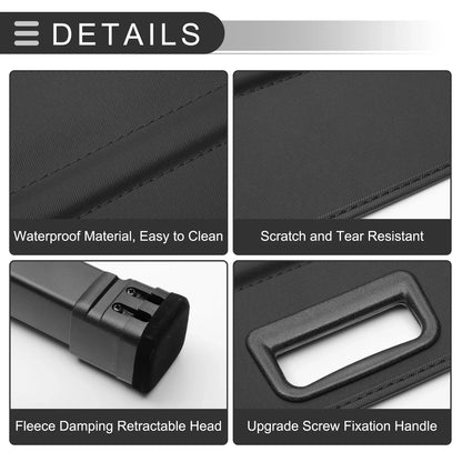 Retractable Cargo Cover for Hyundai Santa Fe 2024-2025 5 Seater Gloss Black