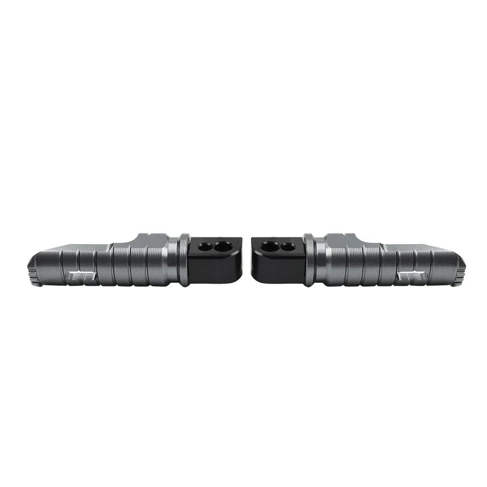 Rear Footrest Pegs for Suzuki V-Strom 650 DL650 GSXS1000 Gray (2018-2024)