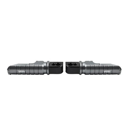Rear Footrest Pegs for Suzuki V-Strom 650 DL650 GSXS1000 Gray (2018-2024)