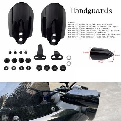 Handguards Protector for Harley Softail Heritage Classic 114 FLHCS (2018-23)