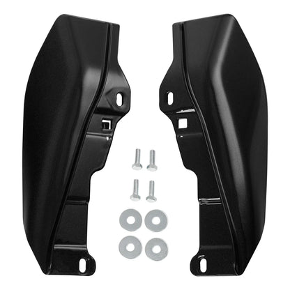Mid Frame Air Deflectors for Harley Touring Street Glide (2009-2023) Black