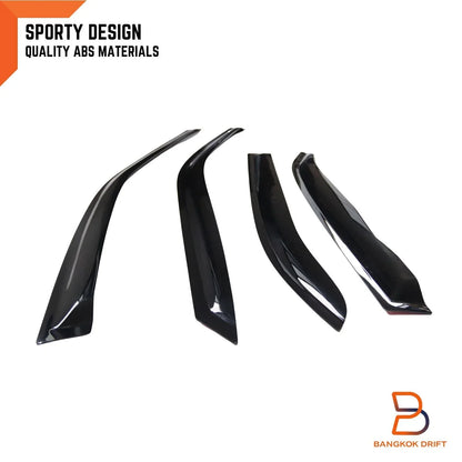 Weathershields Window Visors Rain Guards for Mitsubishi Lancer CE (96-03)