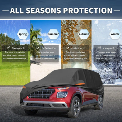 Waterproof 210D-PU Car Cover for Hyundai Venue (2020-2023)