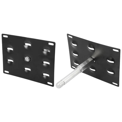 Bumper Tow Hook License Plate Mount Bracket for Honda Fit (2003)