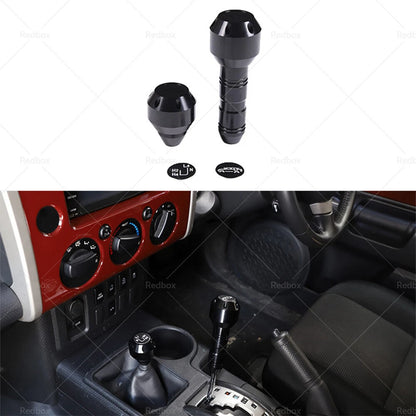 Black Alloy Gear Grab Knob Rod Stick for Toyota FJ Cruiser (2007-2021)