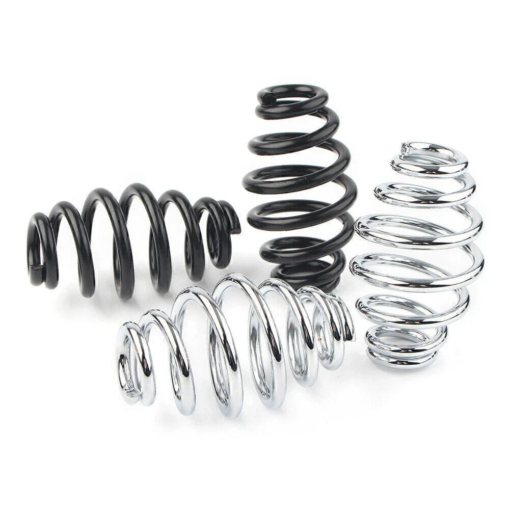 3" Barrel Coiled Solo Seat Springs for Harley Sportster Bobber Chopper