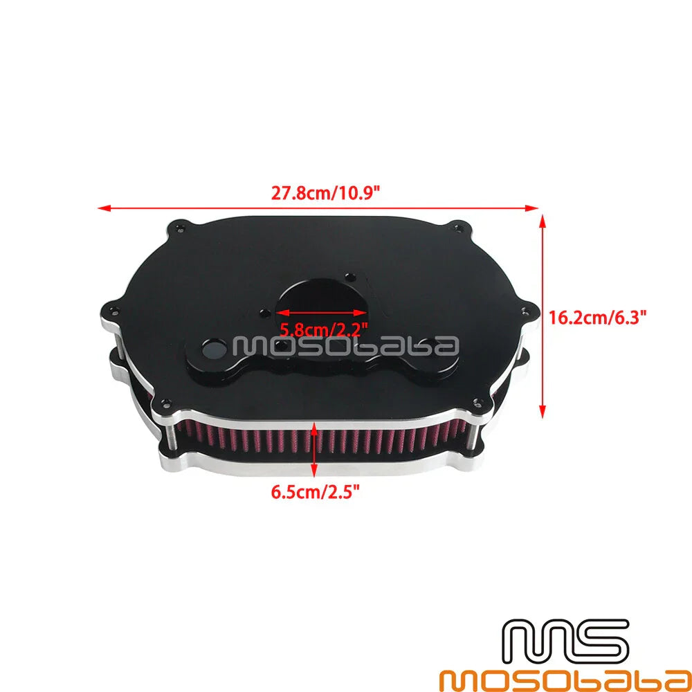 Air Filter Cleaner Dust Proof Kit for Harley Sportster XL (2007-2012)