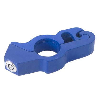 Blue Motor Handlebar Lock Anti-Theft Grip for Bike Scooter ATV