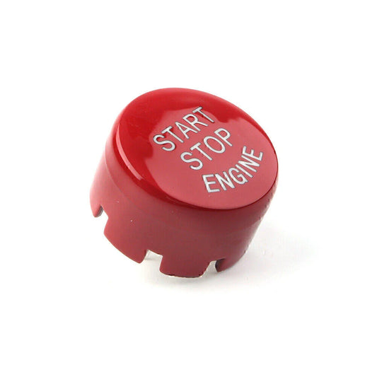 Auto Start/Stop Engine Switch Button ABS Red for BMW F Series (2012-2023)
