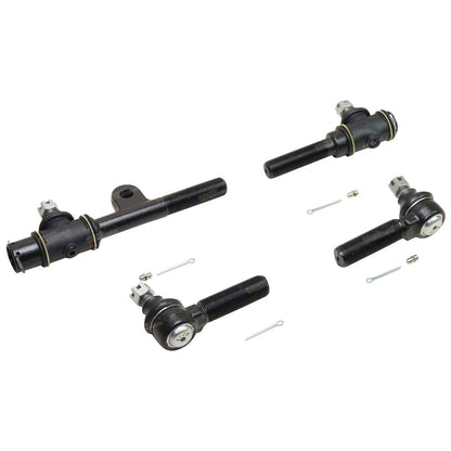 4pc / Steering Tie Rod Relay Rod End Kit for Landcrusier VDJ76 VDJ78 VDJ79 4x4 V8