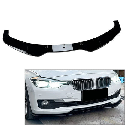 Front Bumper Spoiler Splitter for BMW 3 Series F30 F31 Sedan (2013-2019)
