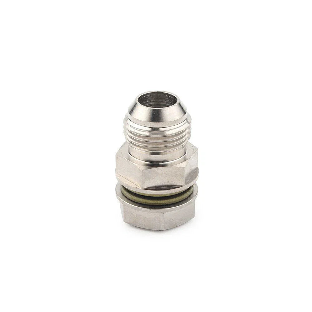 Turbo Oil Pan 10AN Drain Plug Adapter Fitting for Car (No Weld)