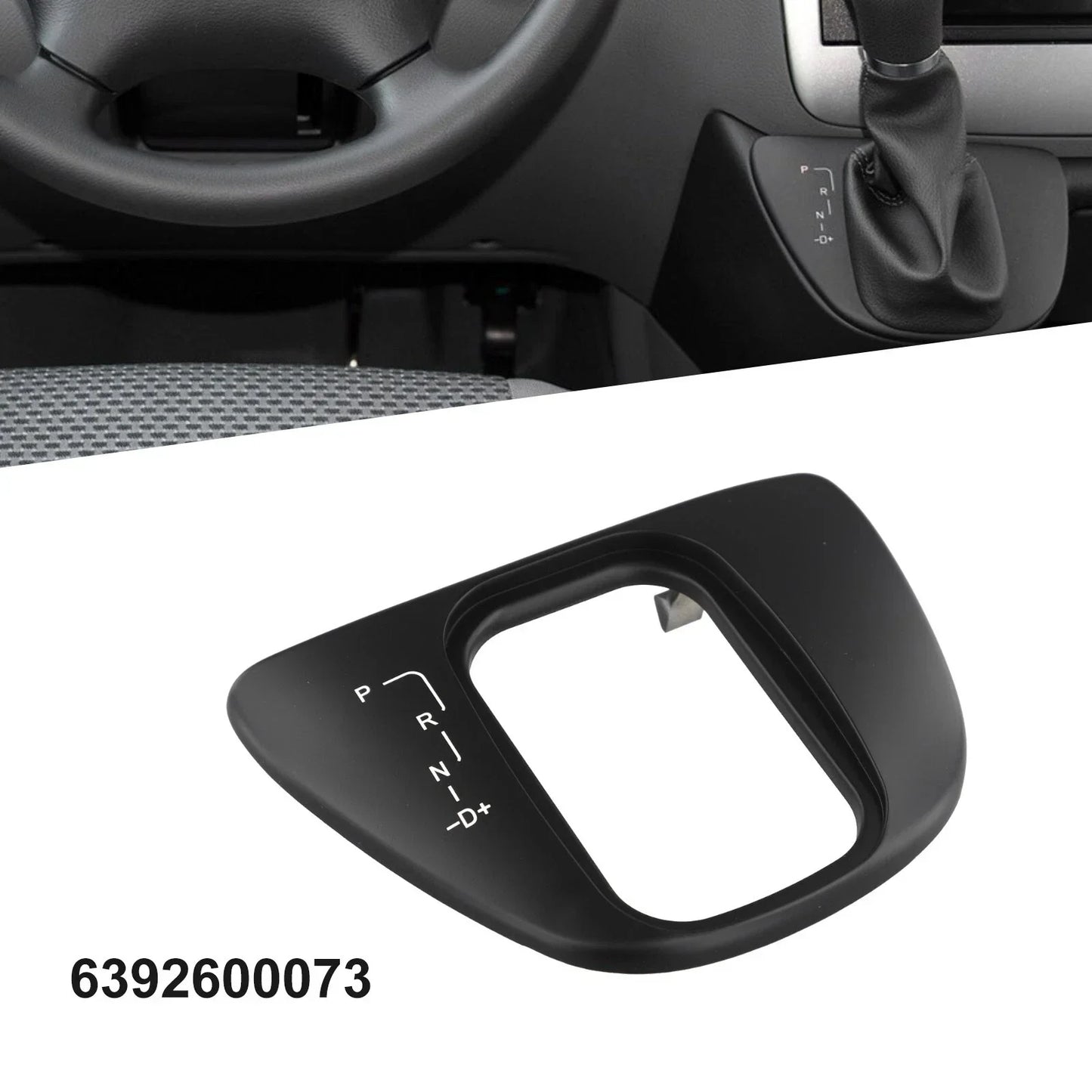 1x Car Gear Box Shift Cover for Mercedes Vito W639 W636