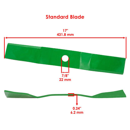 Deck Blade with Bolt 48 Inch for John Deere Z720E Z735M Z740R (2010–2021)