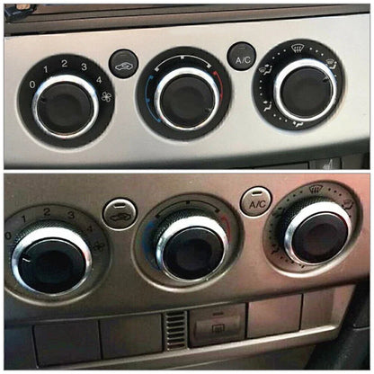 3 x Air Conditioner Switch Knob for Ford Focus MK2 MK3 Mondeo C-Max