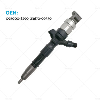 4X Diesel Fuel Injectors for Toyota Hilux Fortuner KUN26 1KD-FTV (2005-2015)