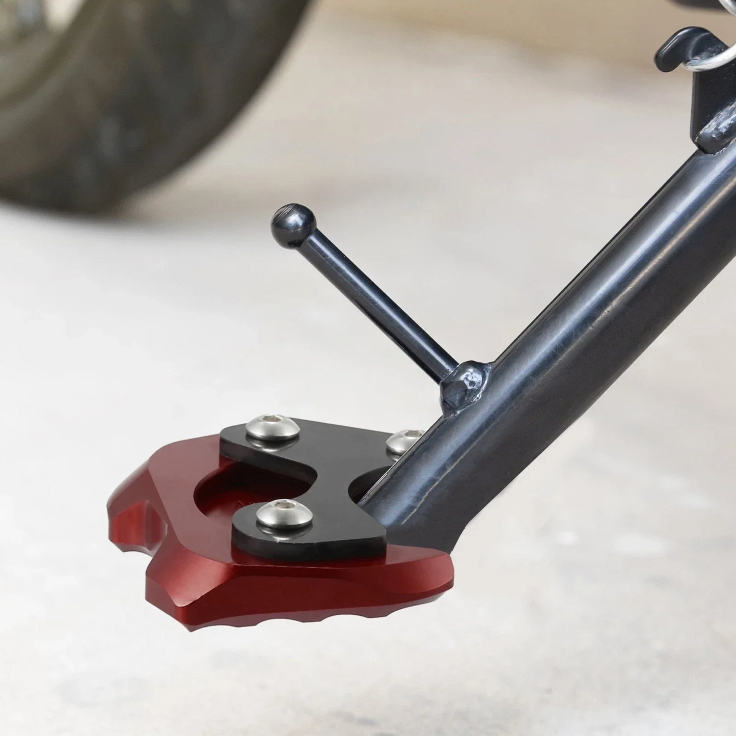 Motorcycle Kickstand Pad Set Aluminum Alloy for HONDA CB200X (2021-2022)