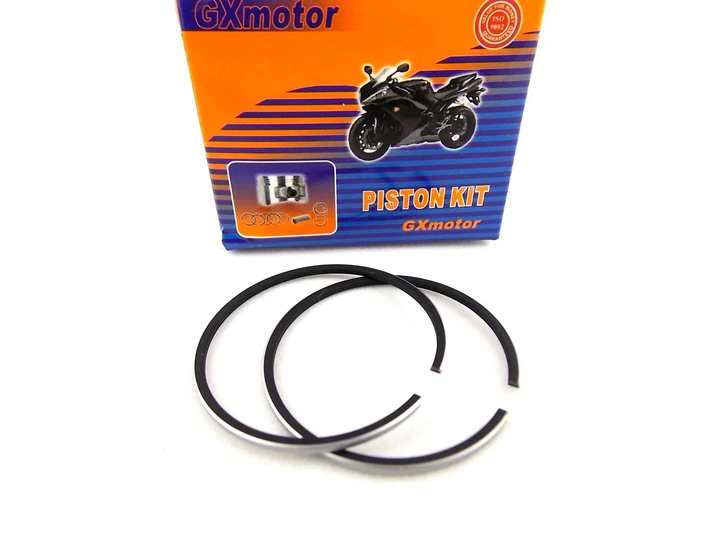 40mm Piston Rings & Pin Clips for PY50 All Years Forceti Std Top End Kit