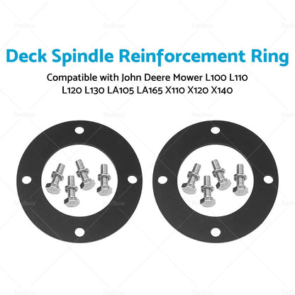 Deck Spindle Reinforcement Rings for John Deere L100 L110 L120 (2001-2010)