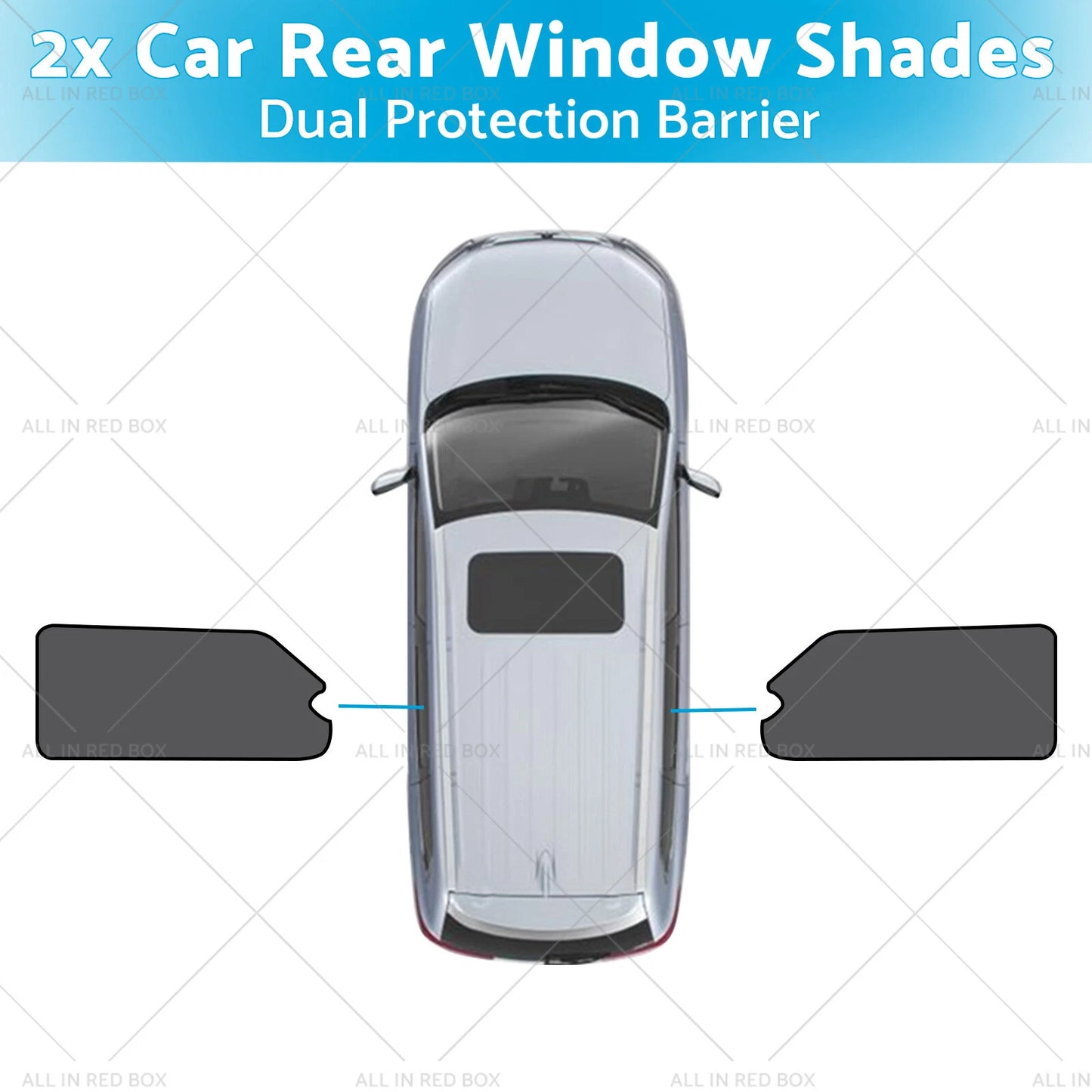 Car Rear Window Shades for LDV G10 (2014-Present) UVB & UVA Protection